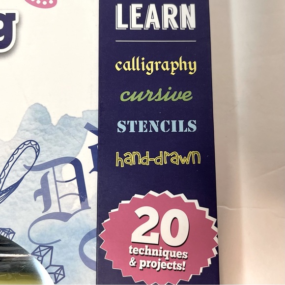 Spice Box CREATIVE LETTERING for YOUNG ARTISTS (Petit Picasso).  New! - Picture 6 of 15